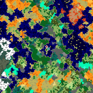 Ocean Monument Seeds — example Bedrock seed map