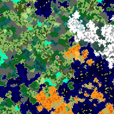 Ruined Portal Seeds — example Bedrock seed map