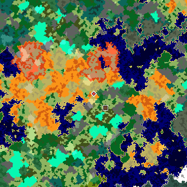 Woodland Mansion Seeds — example Bedrock seed map