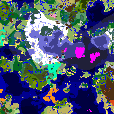 Map of Minecraft seed -6722656210732178801 around spawn