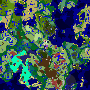 Predicted biome map of Java 26.3 seed 2788756796015638655 around estimated spawn